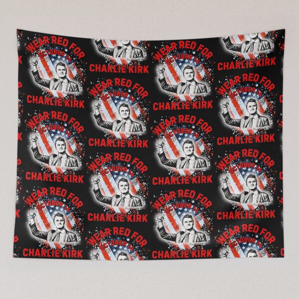 Item preview, Wear Red For Charlie Kirk designed and sold by WoodburyLake.