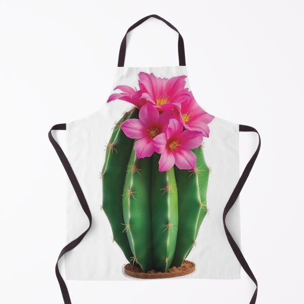 Item preview, A single cactus with vibrant pink flowers designed and sold by AnuNP.
