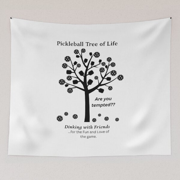 Item preview, Pickleball Tree of Life designed and sold by Picklenut1969.