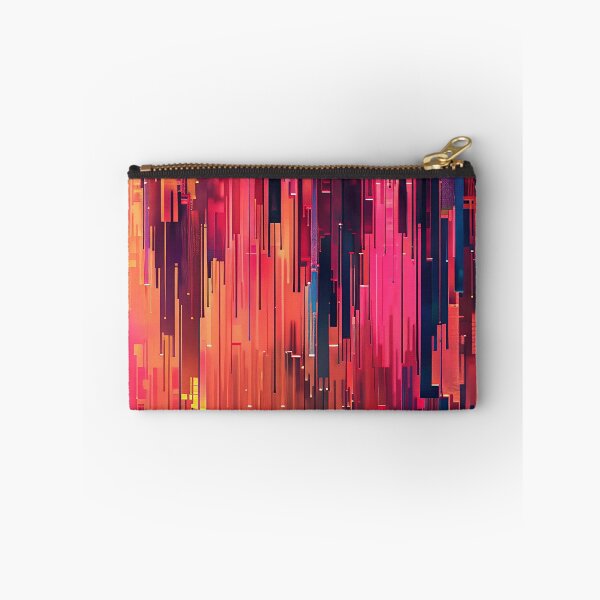 Item preview, Pop Culture Glitch Lines Red, Black, Pink Abstract designed and sold by DEC02.