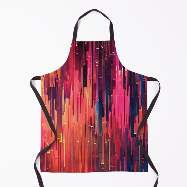 Item preview, Pop Culture Glitch Lines Red, Black, Pink Abstract designed and sold by DEC02.