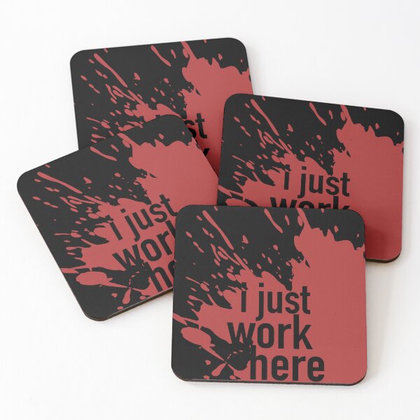 Item preview, I Just Work Here designed and sold by thecompassrose.
