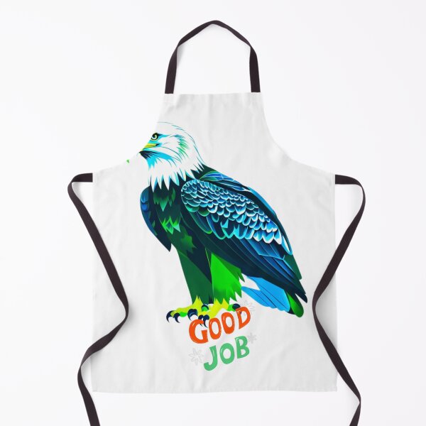 Item preview, Emerald Sky Eagle – Bald Eagle in White, Green & Blue for Nature Lovers designed and sold by Naturalite19.