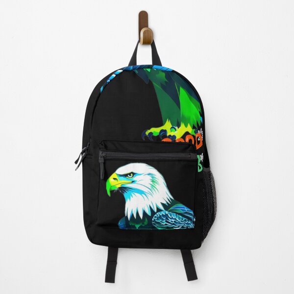 Item preview, Emerald Sky Eagle – Bald Eagle in White, Green & Blue for Nature Lovers designed and sold by Naturalite19.