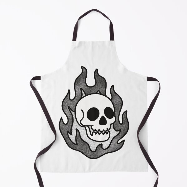 Item preview, Skull on Fire designed and sold by CheylaDesigns.
