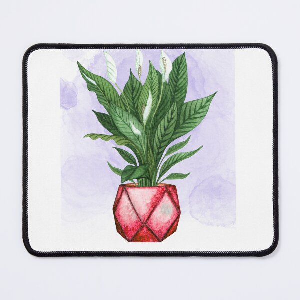 Item preview, Watercolor Peace Lily Plant designed and sold by MH Digital Studio .