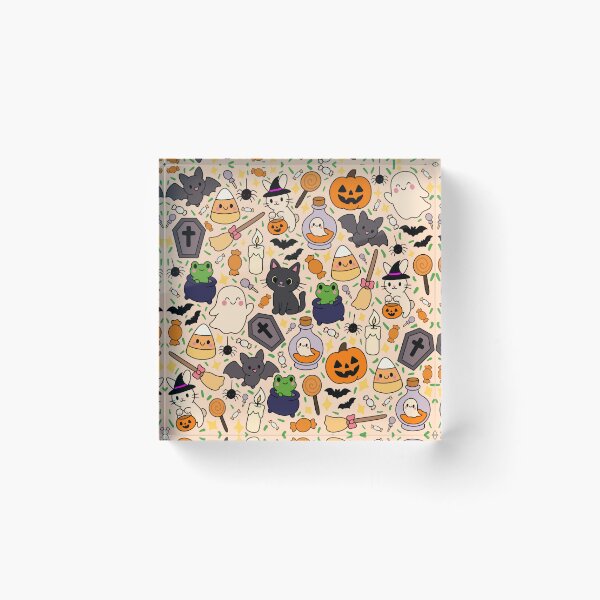 Item preview, Cutesy Halloween Pattern designed and sold by dedinsidedesign.