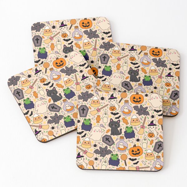 Item preview, Cutesy Halloween Pattern designed and sold by dedinsidedesign.