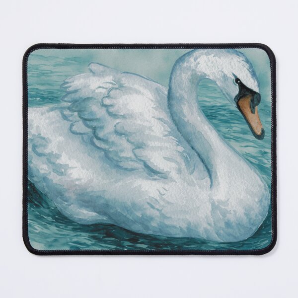 Item preview, Swan in a river designed and sold by mimomihom.
