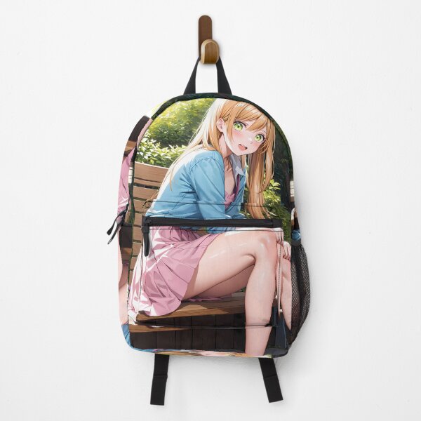 Item preview, Akane Kinoshita Outdoor Bench Love Story Yamada Lv999 Anime Girl Waifu designed and sold by tookmitanima.