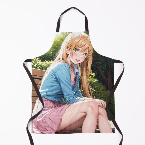 Item preview, Akane Kinoshita Outdoor Bench Love Story Yamada Lv999 Anime Girl Waifu designed and sold by tookmitanima.