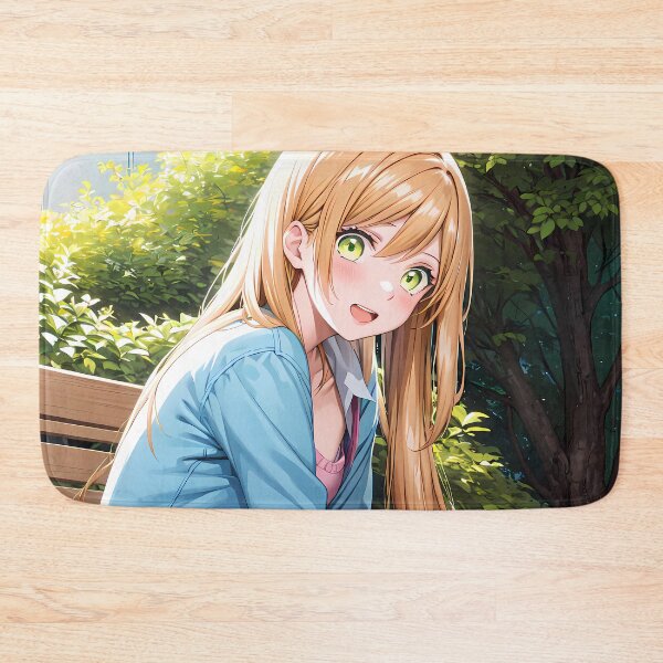 Item preview, Akane Kinoshita Outdoor Bench Love Story Yamada Lv999 Anime Girl Waifu designed and sold by tookmitanima.