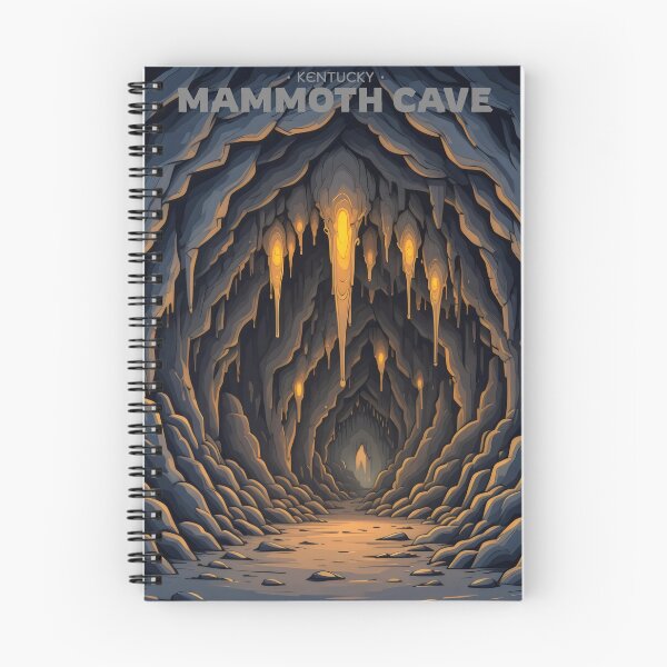 Item preview, Explore Mammoth Cave Kentucky USA Adventure Art designed and sold by wildexperience.