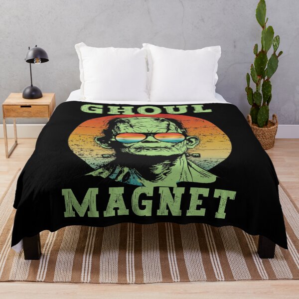 Item preview, VINTAGE FRANKENSTEIN COOL GHOUL MAGNET designed and sold by FlutteringWings.