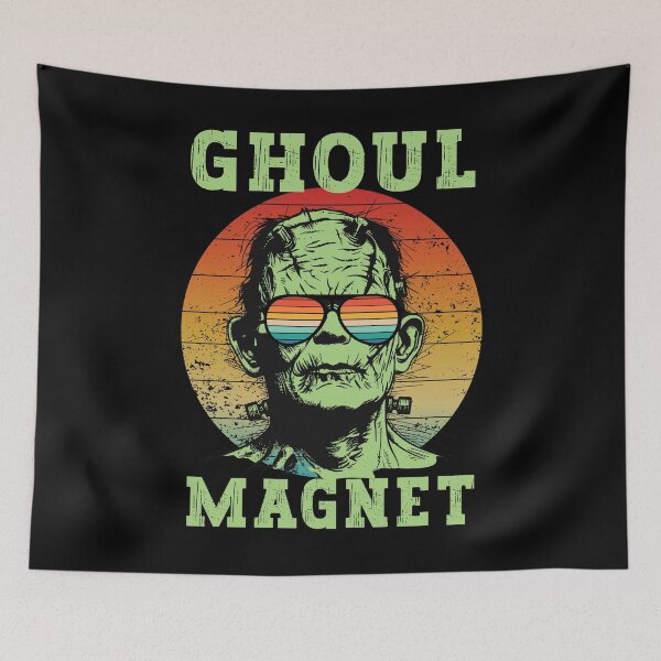 Item preview, VINTAGE FRANKENSTEIN COOL GHOUL MAGNET designed and sold by FlutteringWings.