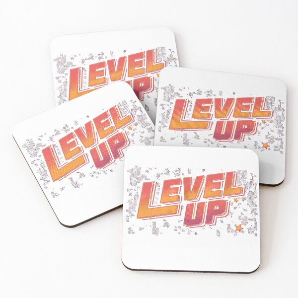 Item preview, Level Up motivational retro gamer design designed and sold by ShadyLotl.