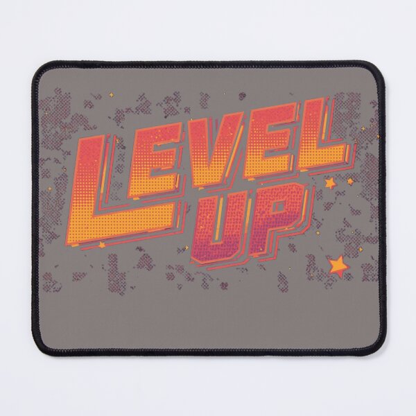 Item preview, Level Up motivational retro gamer design designed and sold by ShadyLotl.