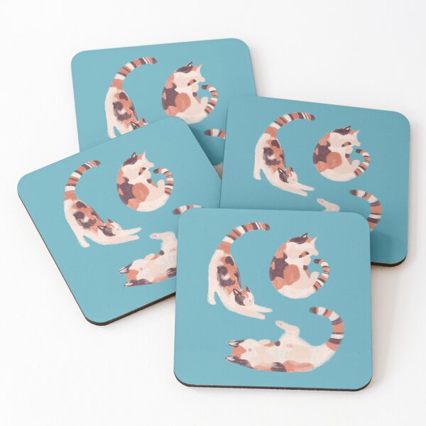 Item preview, Calico cat boho design designed and sold by PupBubble Art.
