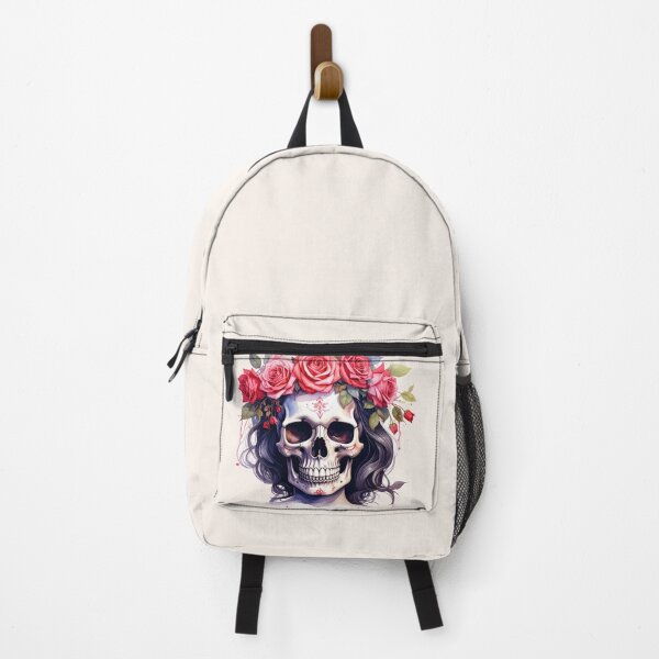 Item preview, SKULL WITH CROWN OF ROSES designed and sold by cubiask.
