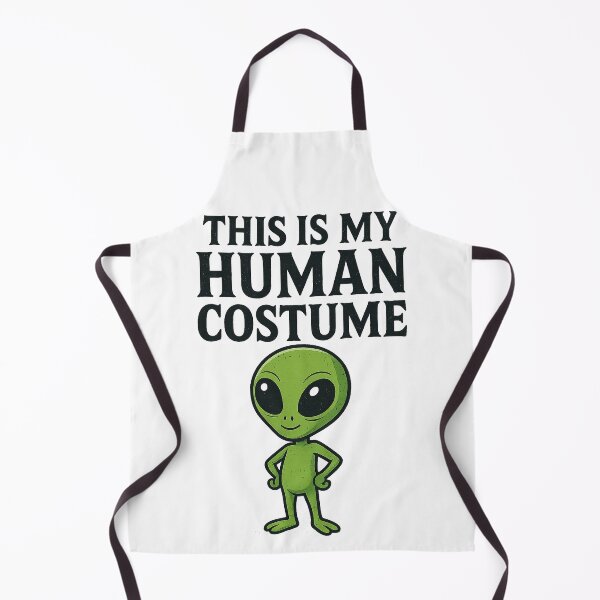 Item preview, Alien on Halloween – This is my Human Costume designed and sold by CL7CasaLibra7.