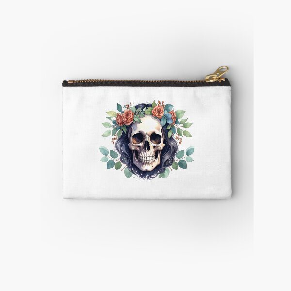 Item preview, SKULL WITH CROWN OF ROSES designed and sold by cubiask.