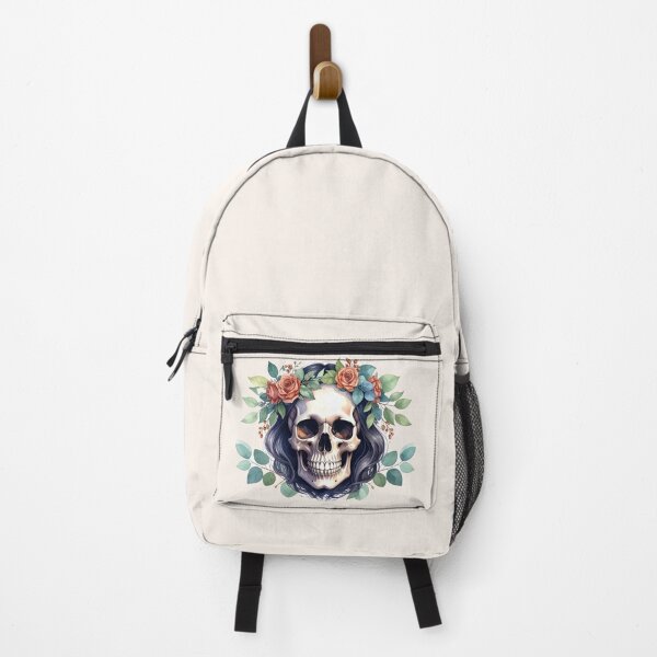 Item preview, SKULL WITH CROWN OF ROSES designed and sold by cubiask.
