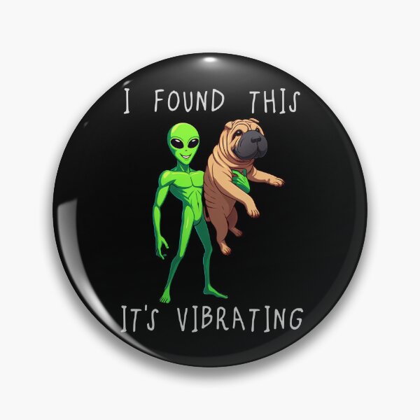 Item preview, Funny Shar Pei Found This Its Vibrating Mom Dad Kids designed and sold by rafaeltto.