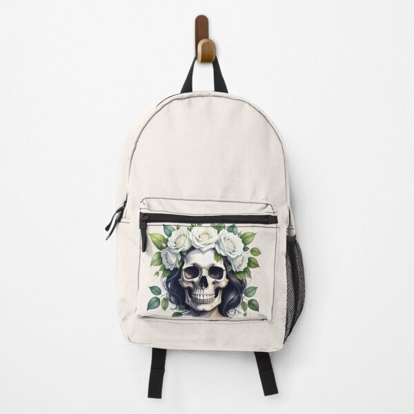 Item preview, SKULL WITH CROWN OF ROSES designed and sold by cubiask.
