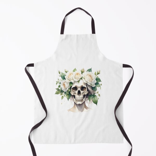 Item preview, SKULL WITH CROWN OF ROSES designed and sold by cubiask.