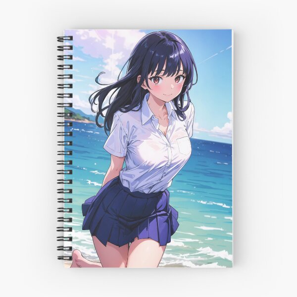 Item preview, Anna Yamada School Uniform Seaside The Dangers Anime designed and sold by Mazghobarts.