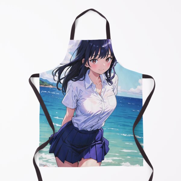 Item preview, Anna Yamada School Uniform Seaside The Dangers Anime designed and sold by Mazghobarts.