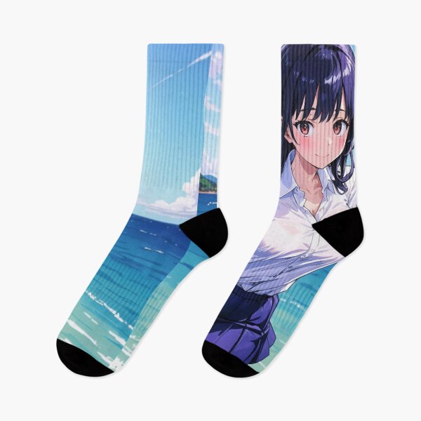 Item preview, Anna Yamada School Uniform Seaside The Dangers Anime designed and sold by Mazghobarts.