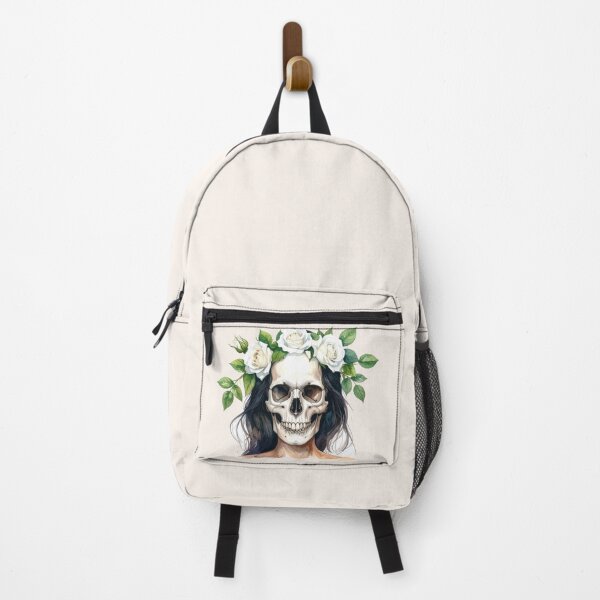 Item preview, SKULL WITH CROWN OF ROSES designed and sold by cubiask.