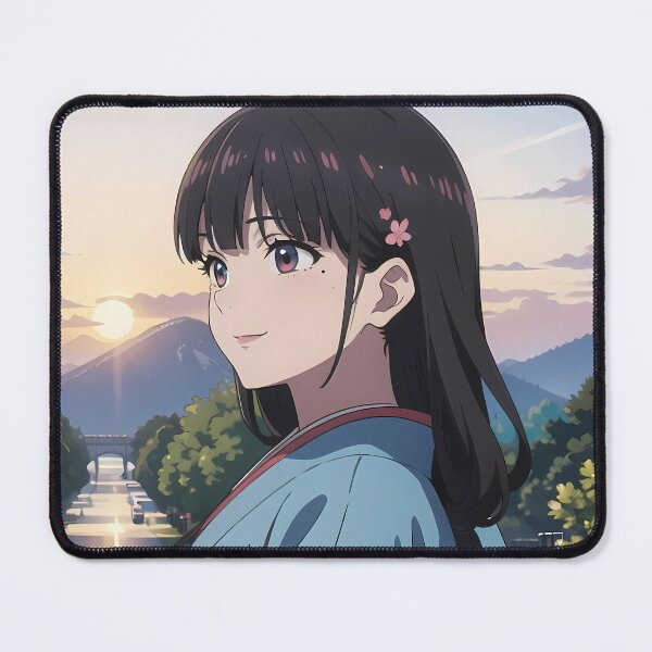 Item preview, Miyo Saimori My Happy Marriage Sunset Yukata Waifu Anime designed and sold by Mazghobarts.