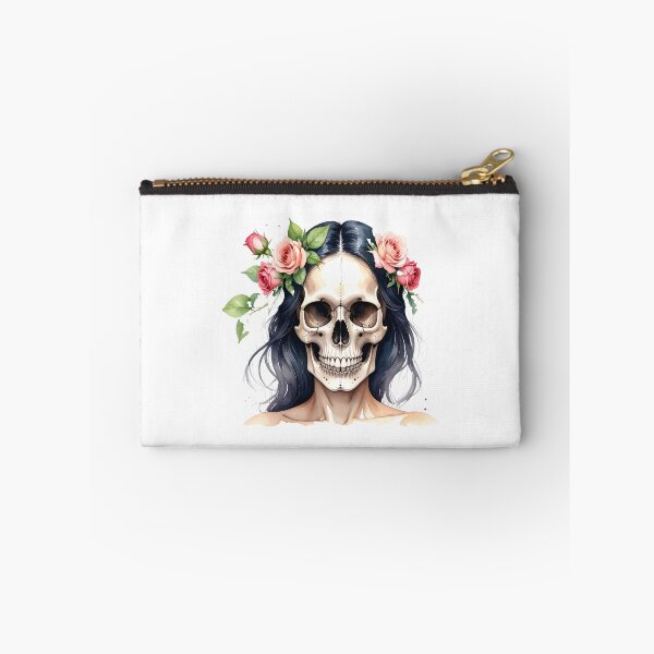 Item preview, SKULL WITH CROWN OF ROSES designed and sold by cubiask.