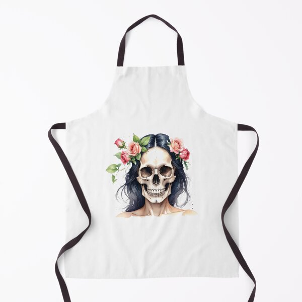Item preview, SKULL WITH CROWN OF ROSES designed and sold by cubiask.