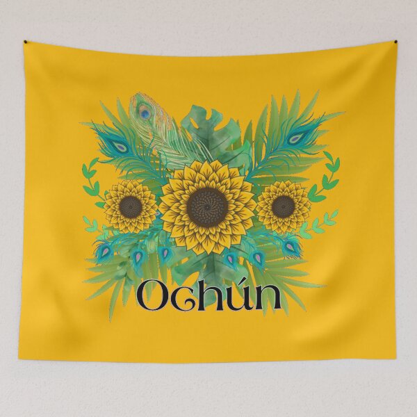 Item preview, Ochún Goddess Sunflowers designed and sold by artbyomega.