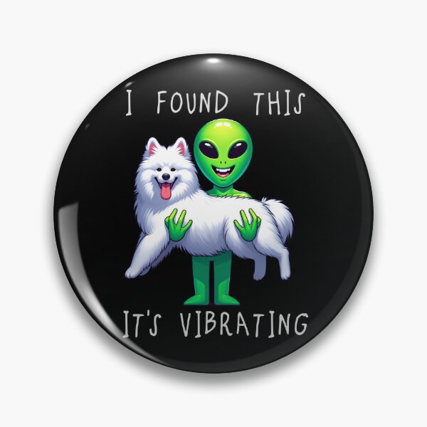 Item preview, Funny Samoyed Found This Its Vibrating Mom Dad Kids designed and sold by rafaeltto.