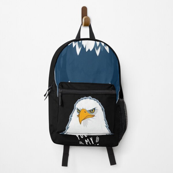 Item preview, Fun Minimalist Bald Eagle – Playful White & Dark Blue Design designed and sold by Naturalite19.