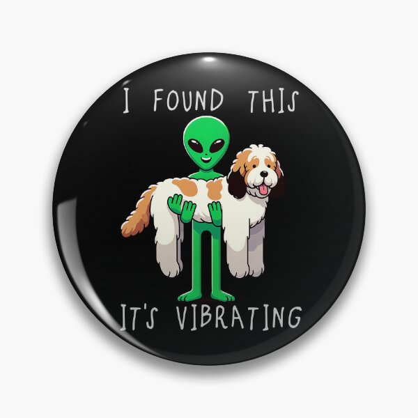 Item preview, Funny Saint Berdoodle Found This Its Vibrating Mom Dad Kids designed and sold by rafaeltto.