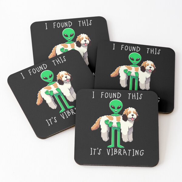 Item preview, Funny Saint Berdoodle Found This Its Vibrating Mom Dad Kids designed and sold by rafaeltto.