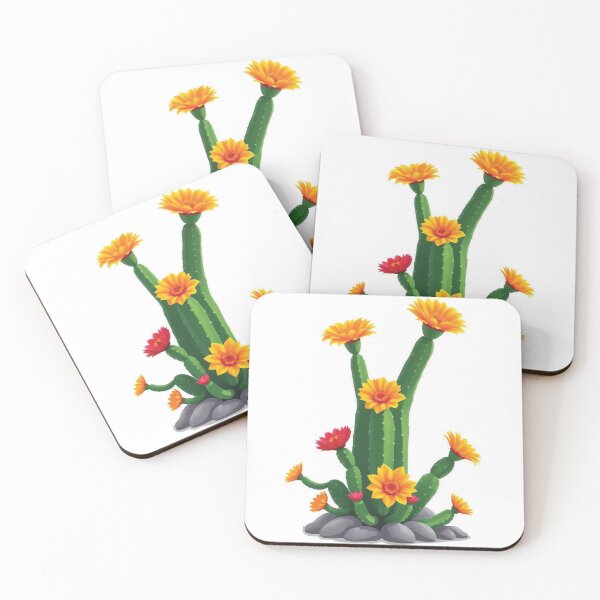 Item preview, A flowering cactus designed and sold by AnuNP.
