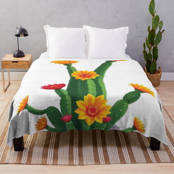 Item preview, A flowering cactus designed and sold by AnuNP.
