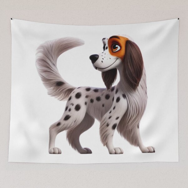 Item preview, Charming English Setter designed and sold by Sillytoe.