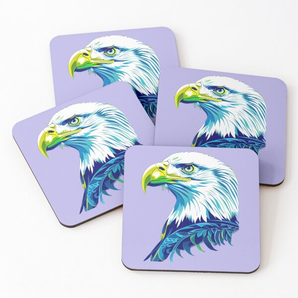 Item preview, Vibrant Eagle Profile – Bold Bald Eagle Design for Nature Lovers designed and sold by Naturalite19.