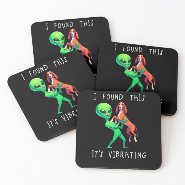 Item preview, Funny Redbone Coonhound Found This Its Vibrating Mom Dad Kids designed and sold by rafaeltto.