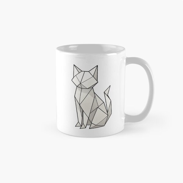 Item preview, Origami Cat – Minimalist Geometric Polygon Art designed and sold by PurfectAttitude.