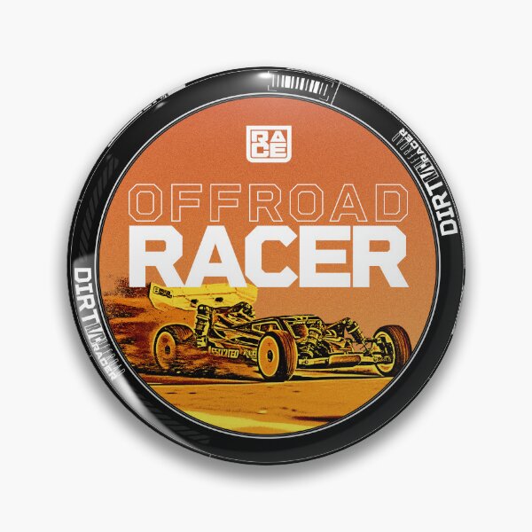 Item preview, R/C OFFROAD RACER Button designed and sold by I have R/C Issues .