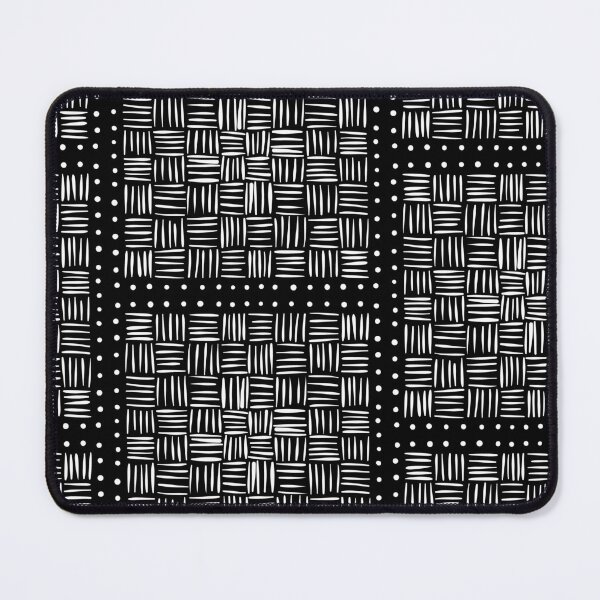 Item preview, Black and white Woven Stripe Pattern designed and sold by Infinite-Charm.