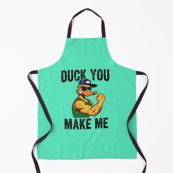 Item preview, DUCK YOU, MAKE ME. Muscular Duck with Attitude designed and sold by AnchorManShop.